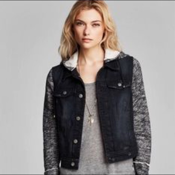 Hooded Jean Jacket - Picture 2 of 7